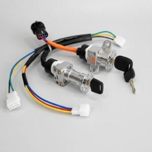 Kit de Cerraduras y Encendido con Llaves para Motos o Scooters (Eléctricos o de Combustión)